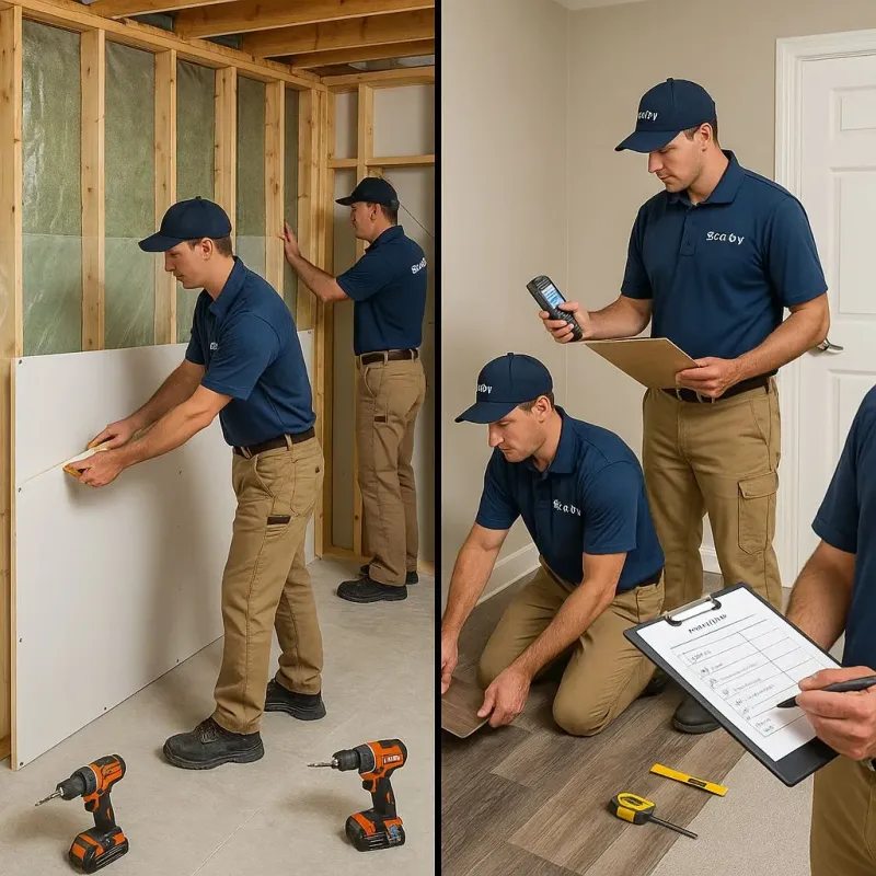 Repairs and Reconstruction process in Mexico, MO